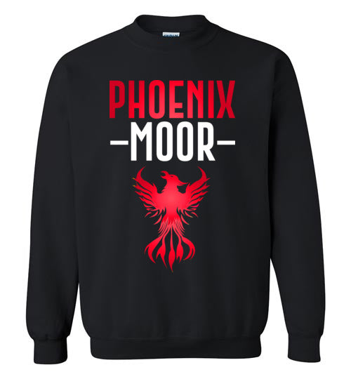 Fire Bird Phoenix Moor Sweatshirt - Crimson Flame