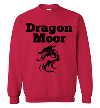 Load image into Gallery viewer, Fire Dragon Moor Sweatshirt - Black Dragon