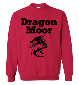 Fire Dragon Moor Sweatshirt - Black Dragon