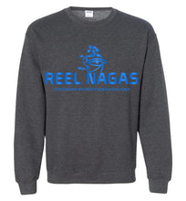 Load image into Gallery viewer, Reel Nagas Crewneck Sweatshirt - Water Nation Blue