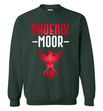 Load image into Gallery viewer, Fire Bird Phoenix Moor Sweatshirt - Crimson Flame