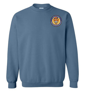 KYRF Fire Bird Crewneck Sweatshirt - Blue Seal Logo