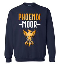 Load image into Gallery viewer, Fire Bird Phoenix Moor Sweatshirt - Gold &amp; White