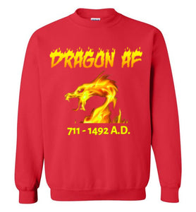Dragon AS F**K Sweatshirt - Gold Dragon