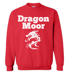 Fire Dragon Moor Sweatshirt - White Dragon