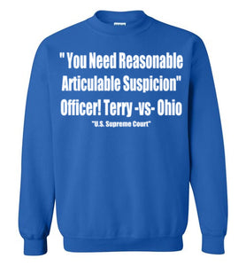 Terry Stop Crewneck Sweatshirt
