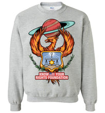 Load image into Gallery viewer, KYRF Fire Bird Crewneck Sweatshirt - Red Logo