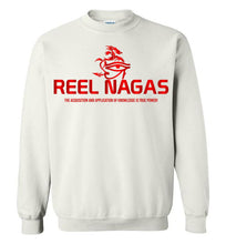 Load image into Gallery viewer, Reel Nagas Crewneck Sweatshirt - Fire Nation Red