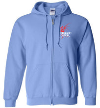 Load image into Gallery viewer, Dragon Moor Zip Hoodie Red Dragon