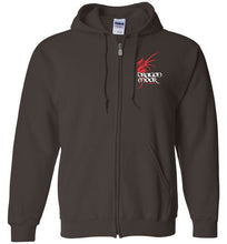 Load image into Gallery viewer, Dragon Moor Zip Hoodie Red Dragon