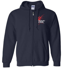 Load image into Gallery viewer, Dragon Moor Zip Hoodie Red Dragon