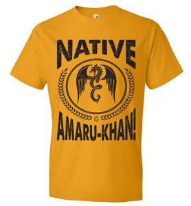 Native Amaru-Khan Black T-3