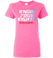Load image into Gallery viewer, Women&#39;s Know Your Rights Foundation Tee 7