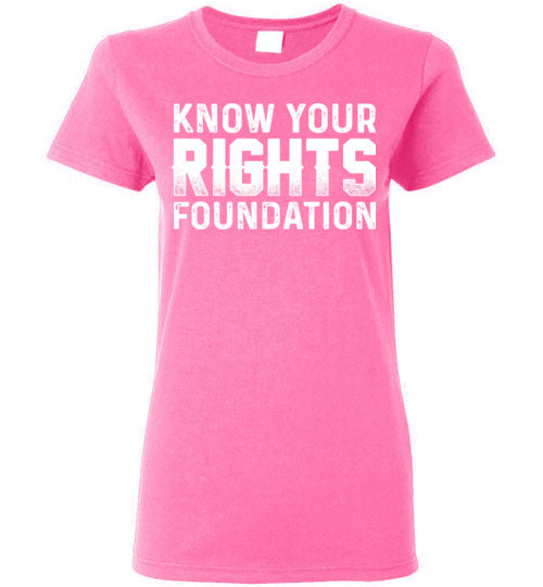 Women's Know Your Rights Foundation Tee 4