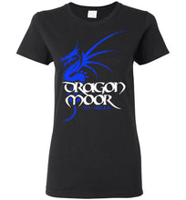 Load image into Gallery viewer, Women&#39;s Dragon Moor Tee - Blue Dragon