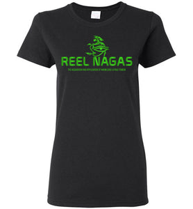 Women's Reel Nagas Tee - Earth Nation Green