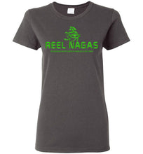 Load image into Gallery viewer, Women&#39;s Reel Nagas Tee - Earth Nation Green