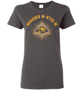 Women's Magus N-eye-N Pyramid Tee - Pharaoh's Gold