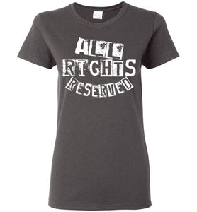 Women's All Rights Reserved Tee - White