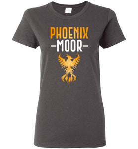 Women's Fire Bird Phoenix Moor Tee - Gold & White