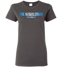 Load image into Gallery viewer, Women&#39;s The Nagalorian Gildan Tee - Blue