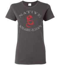 Load image into Gallery viewer, Women&#39;s Native Amaru-Khan Tee - Red &amp; White