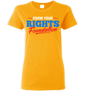 Women's Know Your Rights Foundation Tee 3