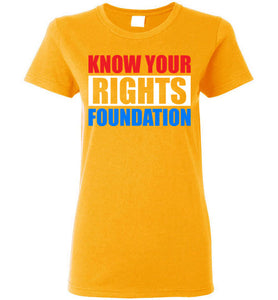 Women's Know Your Rights Foundation Tee 2
