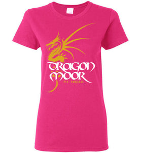 Women's Dragon Moor Tee - Mayan Gold Dragon