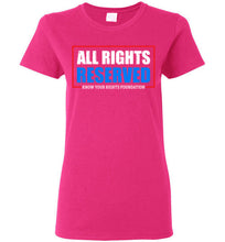 Load image into Gallery viewer, Women&#39;s All Rights Reserved Tee 5