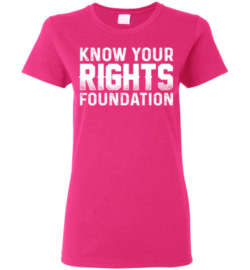 Women's Know Your Rights Foundation Tee 4