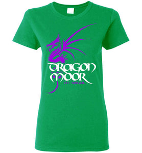 Women's Dragon Moor Tee - Phoenician Purple Dragon