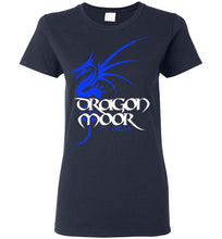 Load image into Gallery viewer, Women&#39;s Dragon Moor Tee - Blue Dragon