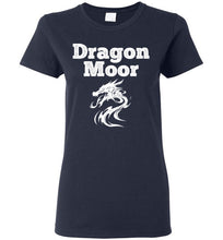 Load image into Gallery viewer, Women&#39;s Fire Dragon Moor Tee - White Dragon