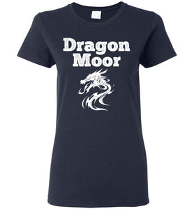 Women's Fire Dragon Moor Tee - White Dragon