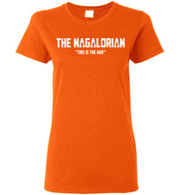 Load image into Gallery viewer, Women&#39;s The Nagalorian Gildan Tee 4.0 - White