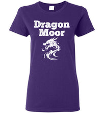 Load image into Gallery viewer, Women&#39;s Fire Dragon Moor Tee - White Dragon