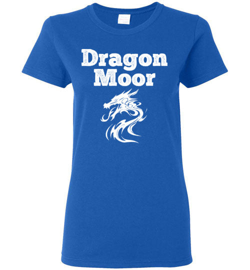 Women's Fire Dragon Moor Tee - White Dragon