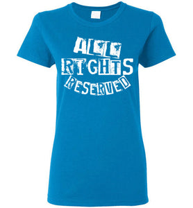Women's All Rights Reserved Tee - White