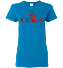 Load image into Gallery viewer, Women&#39;s Reel Nagas Tee - Fire Nation Red