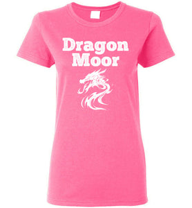 Women's Fire Dragon Moor Tee - White Dragon