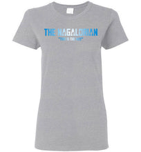 Load image into Gallery viewer, Women&#39;s The Nagalorian Gildan Tee - Blue