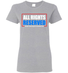 Women's All Rights Reserved Tee 5