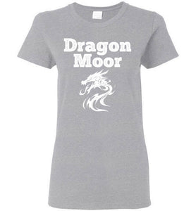 Women's Fire Dragon Moor Tee - White Dragon