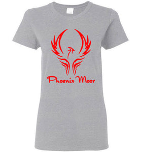 Women's Phoenix Moor Red Bird Tee - 1