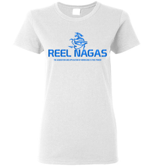Women's Reel Nagas Tee - Water Nation Blue