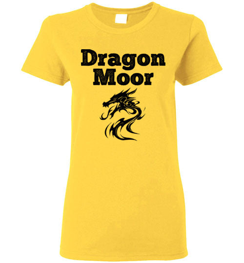Women's Fire Dragon Moor Tee - Black Dragon