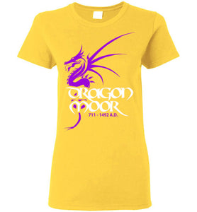 Women's Dragon Moor Tee - Phoenician Purple Dragon