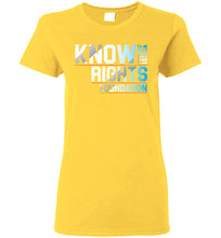 Load image into Gallery viewer, Women&#39;s Know Your Rights Foundation Tee 6
