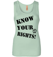 Load image into Gallery viewer, Women&#39;s Know Your Rights Tank - Fist